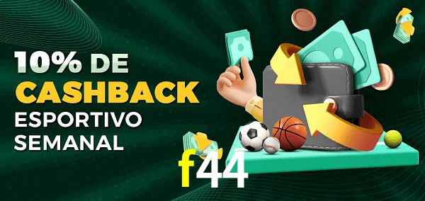 10% de bônus de cashback na f44